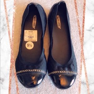 Scrunch Ballet Flats